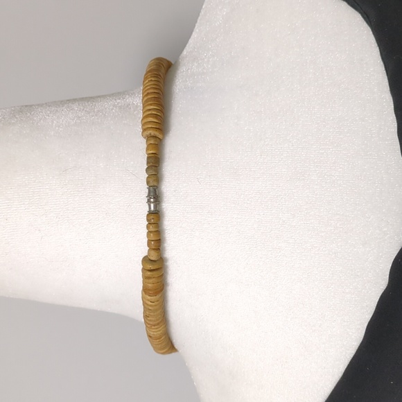 Vintage Eclectic Wood Beaded Necklace - Picture 9 of 13